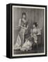 T R H the Princesses Maud and Victoria of Wales-null-Framed Stretched Canvas