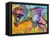 T Rex 2-Dean Russo-Framed Stretched Canvas