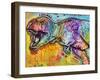 T Rex 2-Dean Russo-Framed Giclee Print