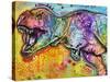 T Rex 2-Dean Russo-Stretched Canvas