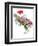 T Rex Christmas-Stephanie Analah-Framed Premium Giclee Print