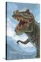 T Rex Dinosaur-Lantern Press-Stretched Canvas