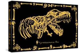 T-Rex-ALI Chris-Stretched Canvas
