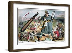 T. Roosevelt Cartoon-Louis Dalrymple-Framed Giclee Print