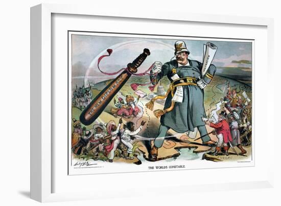 T. Roosevelt Cartoon-Louis Dalrymple-Framed Giclee Print