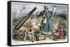 T. Roosevelt Cartoon-Louis Dalrymple-Framed Stretched Canvas