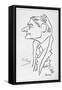 T S Eliot (1888-1965)-Oscar Berger-Framed Stretched Canvas