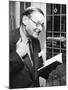 T.S. Eliot, Smiling in Reminiscence, Nov. 10, 1959-null-Mounted Photo