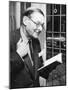 T.S. Eliot, Smiling in Reminiscence, Nov. 10, 1959-null-Mounted Photo