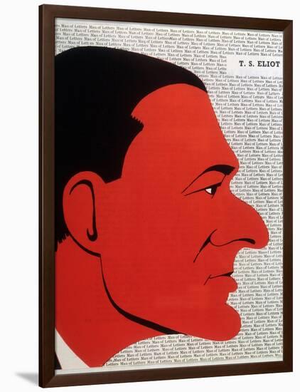 T.S. Eliot-Butterfield-Framed Photographic Print