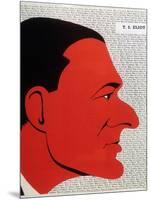 T.S. Eliot-Butterfield-Mounted Photographic Print