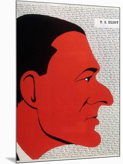 T.S. Eliot-Butterfield-Mounted Photographic Print