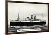 T.S.S. Arandora, Blue Star Line, Dampfschiff-null-Framed Giclee Print