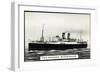 T.S.S. Arandora, Blue Star Line, Dampfschiff-null-Framed Giclee Print