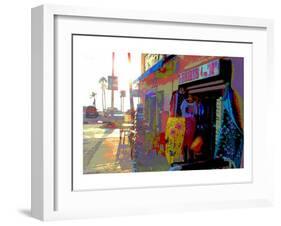 T-Shirts, Venice Beach, California-Steve Ash-Framed Giclee Print