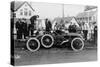 T Thornycroft with His Thornycroft Car at a Tt Race, 1908-null-Stretched Canvas