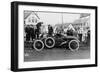 T Thornycroft with His Thornycroft Car at a Tt Race, 1908-null-Framed Photographic Print