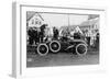 T Thornycroft with His Thornycroft Car at a Tt Race, 1908-null-Framed Photographic Print