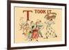 T - Took It-Kate Greenaway-Framed Premium Giclee Print