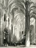 Interior of the Church of St Bartholomew-The-Less, City of London, 1839-T Turnbull-Giclee Print
