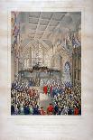 Visit of Napoleon III and the Empress Eugenie of France, Guildhall, City of London, 1855-T Turner-Giclee Print