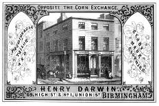 Henry Darwin Tailor's Shop, Birmingham, 19th Century-T Underwood-Laminated Giclee Print