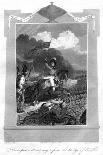 Napoleon Bonaparte Attempting to Force the Bridge of Arcola, 1816-T Wallis-Giclee Print
