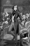 Disraeli's First Speech in the House of Commons, 19th Century-T Walter Wilson-Giclee Print