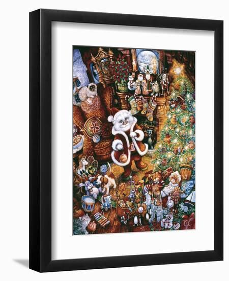 T'was the Night-Bill Bell-Framed Giclee Print