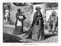 Street Scene, Haiti, 19th Century-T Wust-Framed Giclee Print