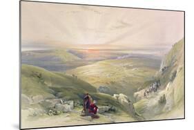 T1215 Site of Cana of Galilee, April 21st 1839, Plate 34 from Volume I of 'The Holy Land',…-David Roberts-Mounted Giclee Print