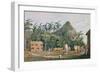 T1231 a View of the Village at Pitcairn Island, December 1825-Admiral William Henry Smyth-Framed Giclee Print