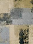 Yellow and Grey Abstract Art Painting-T30 Gallery-Stretched Canvas