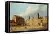 T33449 Northumberland House, Charing Cross-Paul-Framed Stretched Canvas