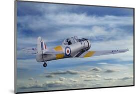 T6 Harvard Airplane-paul fleet-Mounted Photographic Print