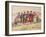 T602 Bhotias - Tibetans from Lhasa, the Capital of the Province of Utsang, Central Tibet, 1852-60-Dr. Henry Ambrose Oldfield-Framed Giclee Print