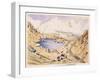 T612 Soldiers Invading Tibet from Nepal, Entrance to the Keerung Pass. the Plain Is Part of the…-Dr. Henry Ambrose Oldfield-Framed Giclee Print