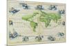T684 World Map, from the Portolan Atlas of the World-null-Mounted Giclee Print