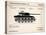 T70 76mm Gun Motor Carriage-Mark Rogan-Stretched Canvas