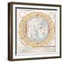 T706 World Map, from the Vicomte De Santarem's "Atlas of Mappaemundi and Portolans", 1842-53-null-Framed Giclee Print