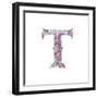 T-Green Girl-Framed Giclee Print