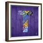 T-Design Turnpike-Framed Giclee Print