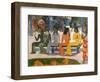 Ta Matete (The Market), 1892-Paul Gauguin-Framed Giclee Print