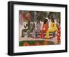 Ta Matete (We Shall Not Go to Market Today) 1892-Paul Gauguin-Framed Giclee Print