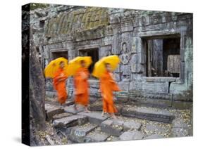 Ta Phrohm Temple, Angkor Wat, Siem Reap, Cambodia-Gavin Hellier-Stretched Canvas