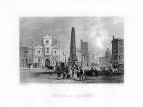 The Bank of England and Royal Exchange, City of London, C1845-TA Prior-Giclee Print