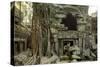 Ta Prohm Pagoda at Angkor Wat, Cambodia-Paul Souders-Stretched Canvas