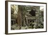 Ta Prohm Pagoda at Angkor Wat, Cambodia-Paul Souders-Framed Photographic Print