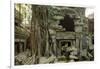 Ta Prohm Pagoda at Angkor Wat, Cambodia-Paul Souders-Framed Photographic Print