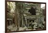 Ta Prohm Pagoda at Angkor Wat, Cambodia-Paul Souders-Framed Photographic Print